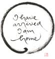 Calligraphy by Thich Nhat Hanh